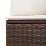 Casa si Gradina - Gradina si terasa - Mobilier exterior - Seturi mobila gradina - Set canapele de gradina cu perne, 6 piese, maro, poliratan - Infinity.ro