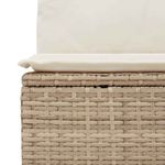 Casa si Gradina - Gradina si terasa - Mobilier exterior - Seturi mobila gradina - Set canapele de gradina cu perne, 6 piese, bej, poliratan - Infinity.ro