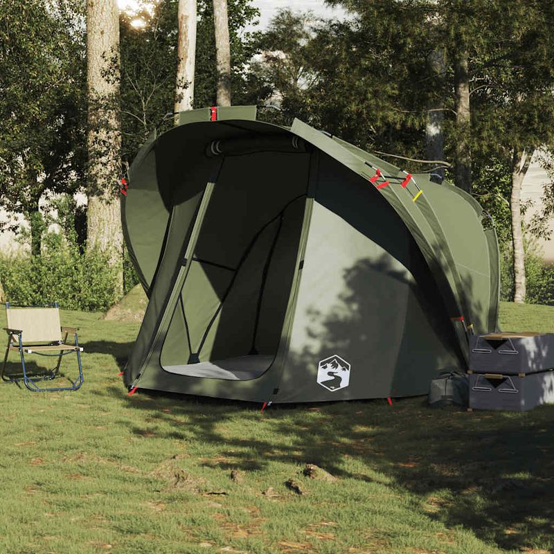Sport si Outdoor - Camping - Corturi camping - Cort de pescuit 4 persoane, verde masliniu, impermeabil - Infinity.ro