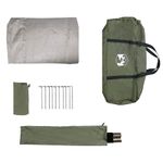 Sport si Outdoor - Camping - Corturi camping - Cort de pescuit 4 persoane, verde masliniu, impermeabil - Infinity.ro