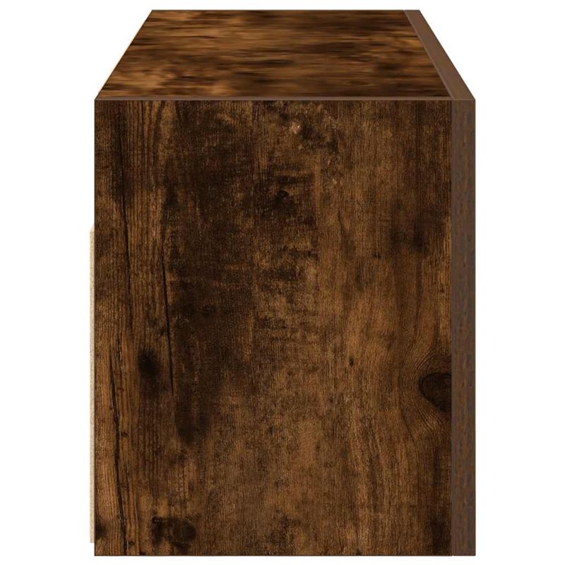 Casa si Gradina - Mobilier - Mobilier baie - Corpuri baie - Dulap perete baie, stejar fumuriu, 80x25x30 cm, lemn prelucrat - Infinity.ro