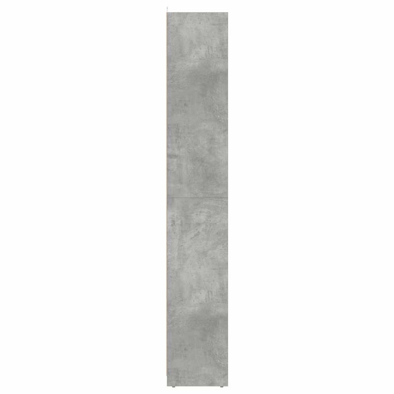 Casa si Gradina - Mobilier - Mobilier baie - Comode baie - Dulap de baie, gri beton, 30x30x183,5 cm, PAL - Infinity.ro