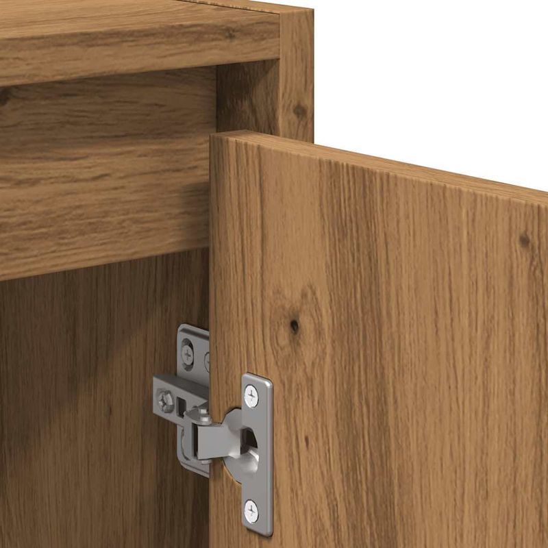 Casa si Gradina - Mobilier - Seturi de mobilier - Seturi baie - Set mobilier de baie, 2 piese, stejar artizanal, lemn prelucrat - Infinity.ro