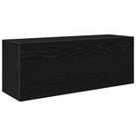 Casa si Gradina - Mobilier - Mobilier baie - Corpuri baie - Dulap de perete de baie, negru, 80x25x30 cm, lemn prelucrat - Infinity.ro