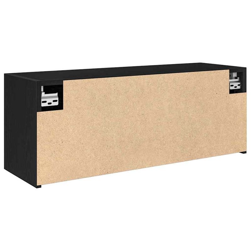 Casa si Gradina - Mobilier - Mobilier baie - Corpuri baie - Dulap de perete de baie, negru, 80x25x30 cm, lemn prelucrat - Infinity.ro