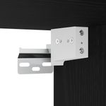 Casa si Gradina - Mobilier - Mobilier baie - Corpuri baie - Dulap de perete de baie, negru, 80x25x30 cm, lemn prelucrat - Infinity.ro