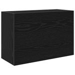 Casa si Gradina - Mobilier - Mobilier baie - Corpuri baie - Dulap de perete de baie, negru, 60x25x40 cm, lemn prelucrat - Infinity.ro