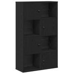 Casa si Gradina - Mobilier - Biblioteci si rafturi - Biblioteci - Biblioteca Stejar negru 60x24x101,5 cm Lemn prelucrat - Infinity.ro