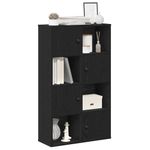 Casa si Gradina - Mobilier - Biblioteci si rafturi - Biblioteci - Biblioteca Stejar negru 60x24x101,5 cm Lemn prelucrat - Infinity.ro