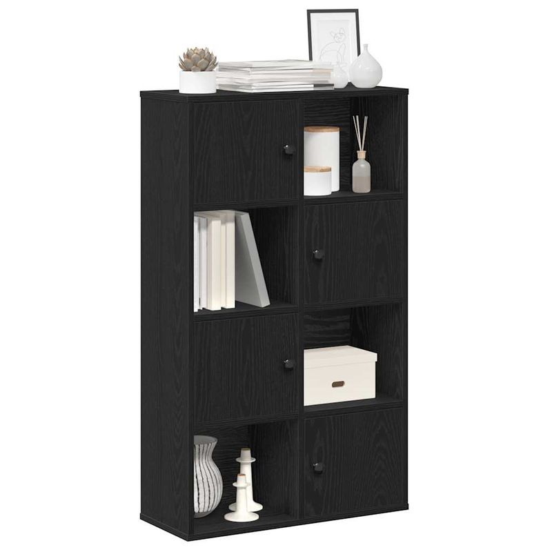 Casa si Gradina - Mobilier - Biblioteci si rafturi - Biblioteci - Biblioteca Stejar negru 60x24x101,5 cm Lemn prelucrat - Infinity.ro