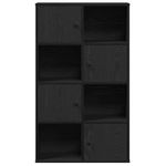 Casa si Gradina - Mobilier - Biblioteci si rafturi - Biblioteci - Biblioteca Stejar negru 60x24x101,5 cm Lemn prelucrat - Infinity.ro