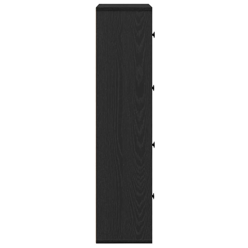 Casa si Gradina - Mobilier - Biblioteci si rafturi - Biblioteci - Biblioteca Stejar negru 60x24x101,5 cm Lemn prelucrat - Infinity.ro