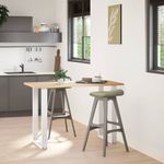 Casa si Gradina - Mobilier - Feronerie si accesorii mobila - Picioare masuta de cafea in forma de U 2 buc Alb Otel - Infinity.ro