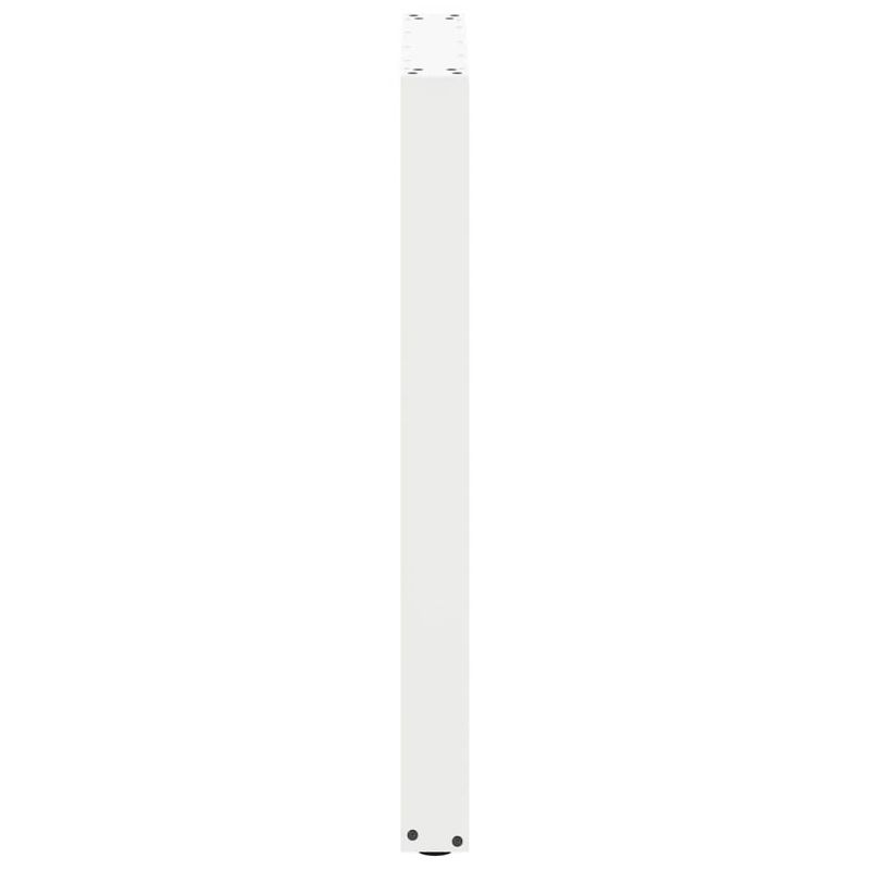 Casa si Gradina - Mobilier - Feronerie si accesorii mobila - Picioare masuta de cafea in forma de U 2 buc Alb Otel - Infinity.ro
