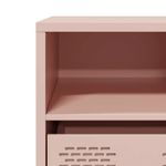 Casa si Gradina - Mobilier - Comode si corpuri - Comode - Dulap TV, roz, 101,5x39x43,5 cm, otel laminat la rece - Infinity.ro
