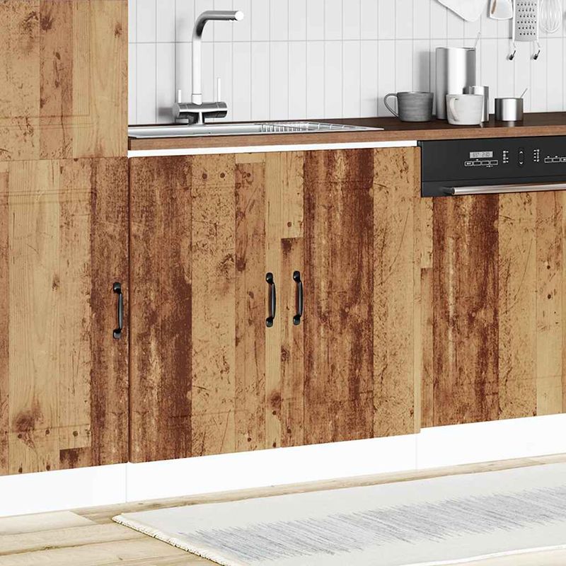 Casa si Gradina - Mobilier - Comode si corpuri - Corpuri bucatarie - Dulap baza pentru chiuveta „Kalmar” Lemn vechi Lemn prelucrat, mărime 80x46x81.5 cm - Infinity.ro