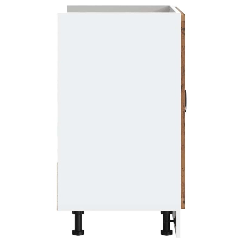 Casa si Gradina - Mobilier - Comode si corpuri - Corpuri bucatarie - Dulap baza pentru chiuveta „Kalmar” Lemn vechi Lemn prelucrat, mărime 80x46x81.5 cm - Infinity.ro