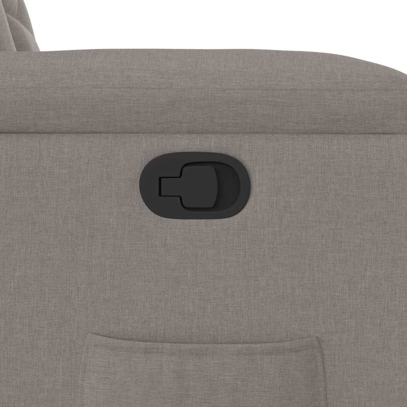 Casa si Gradina - Mobilier - Scaune si fotolii - Fotolii - Fotoliu rabatabil cu ridicare pe verticala, gri taupe, textil - Infinity.ro