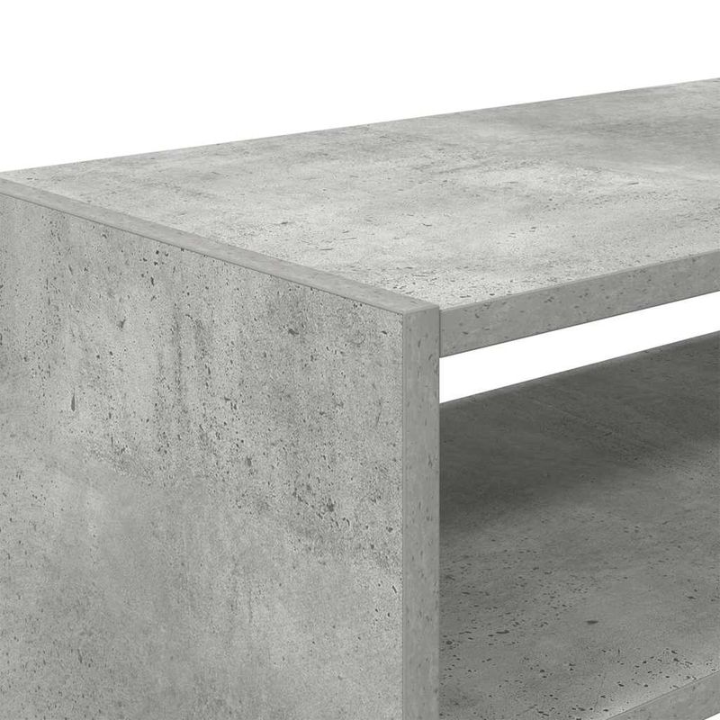 Casa si Gradina - Mobilier - Organizare si depozitare - Organizator incaltaminte - Rafturi de pantofi 2 buc stivuibile beton gri 60x30x30,5 cm - Infinity.ro