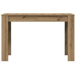 Casa si Gradina - Mobilier - Mese si birouri - Mese bucatarie si dining - Masa de bucatarie, Stejar artizanal 120x60x76 cm lemn prelucrat - Infinity.ro