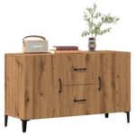 Casa si Gradina - Mobilier - Comode si corpuri - Comode - Dulap, stejar artizanal, 100x36x60 cm, lemn prelucrat - Infinity.ro