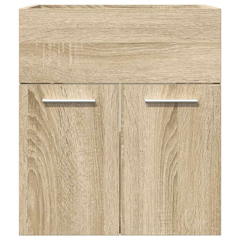 Casa si Gradina - Mobilier - Mobilier baie - Comode baie - Dulap chiuveta baie, stejar sonoma 41x38,5x46 cm lemn prelucrat - Infinity.ro