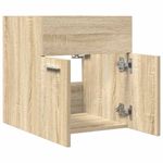 Casa si Gradina - Mobilier - Mobilier baie - Comode baie - Dulap chiuveta baie, stejar sonoma 41x38,5x46 cm lemn prelucrat - Infinity.ro
