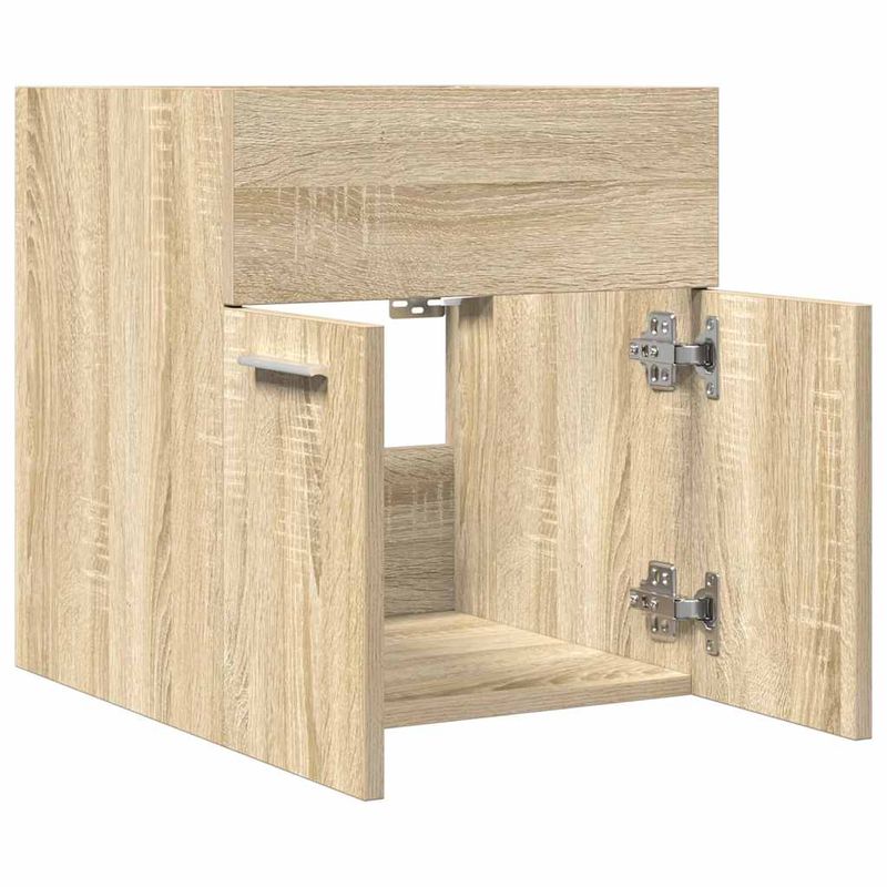 Casa si Gradina - Mobilier - Mobilier baie - Comode baie - Dulap chiuveta baie, stejar sonoma 41x38,5x46 cm lemn prelucrat - Infinity.ro