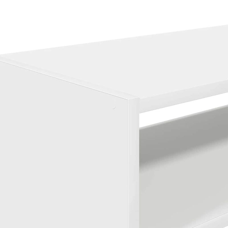 Casa si Gradina - Mobilier - Organizare si depozitare - Organizator incaltaminte - Rafturi pantofi 2 buc stivuibile alb 60x30x30,5 cm - Infinity.ro