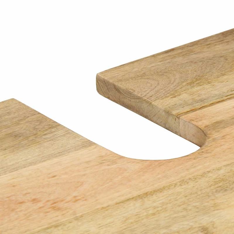 Casa si Gradina - Mobilier - Seturi de mobilier - Seturi baie - Set mobilier de baie, 2 piese, lemn masiv de mango - Infinity.ro