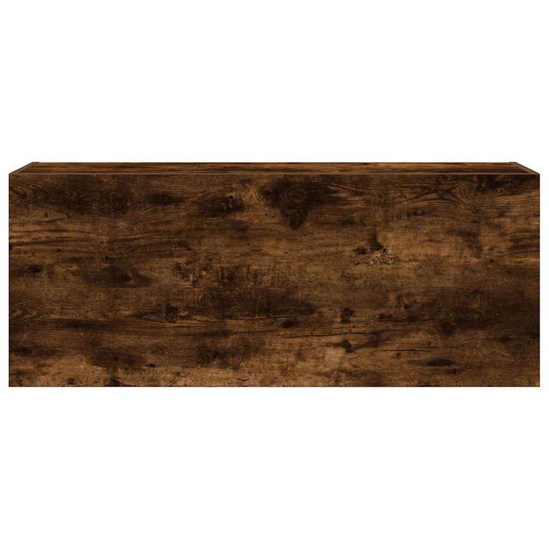 Casa si Gradina - Mobilier - Mobilier baie - Corpuri baie - Dulap perete baie, stejar fumuriu, 100x25x40 cm, lemn prelucrat - Infinity.ro