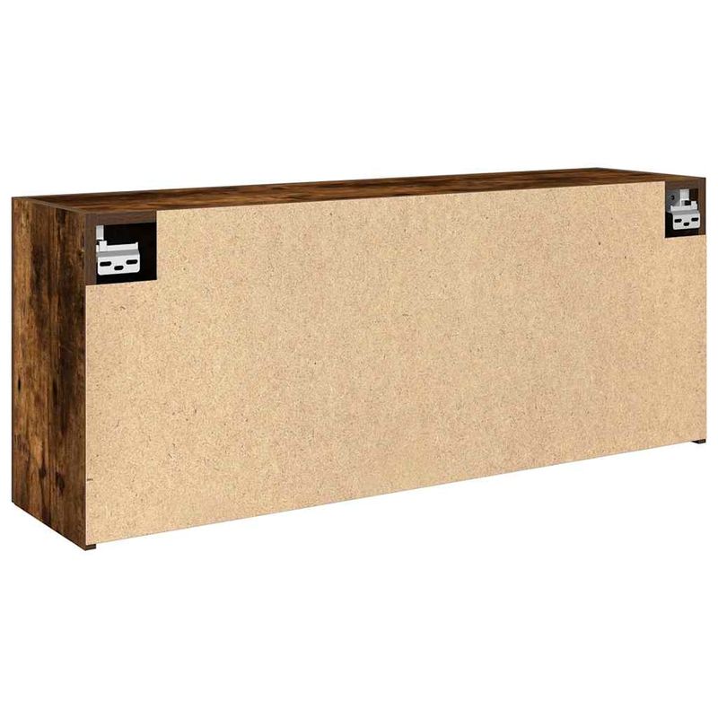 Casa si Gradina - Mobilier - Mobilier baie - Corpuri baie - Dulap perete baie, stejar fumuriu, 100x25x40 cm, lemn prelucrat - Infinity.ro