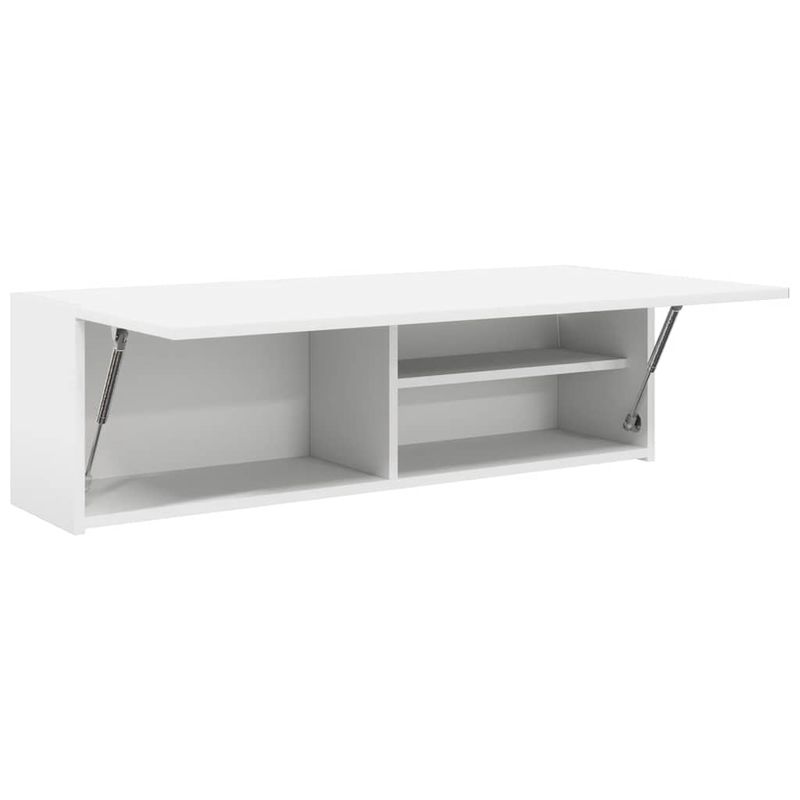 Casa si Gradina - Mobilier - Mobilier baie - Corpuri baie - Dulap de perete de baie, alb, 100x25x30 cm, lemn prelucrat - Infinity.ro