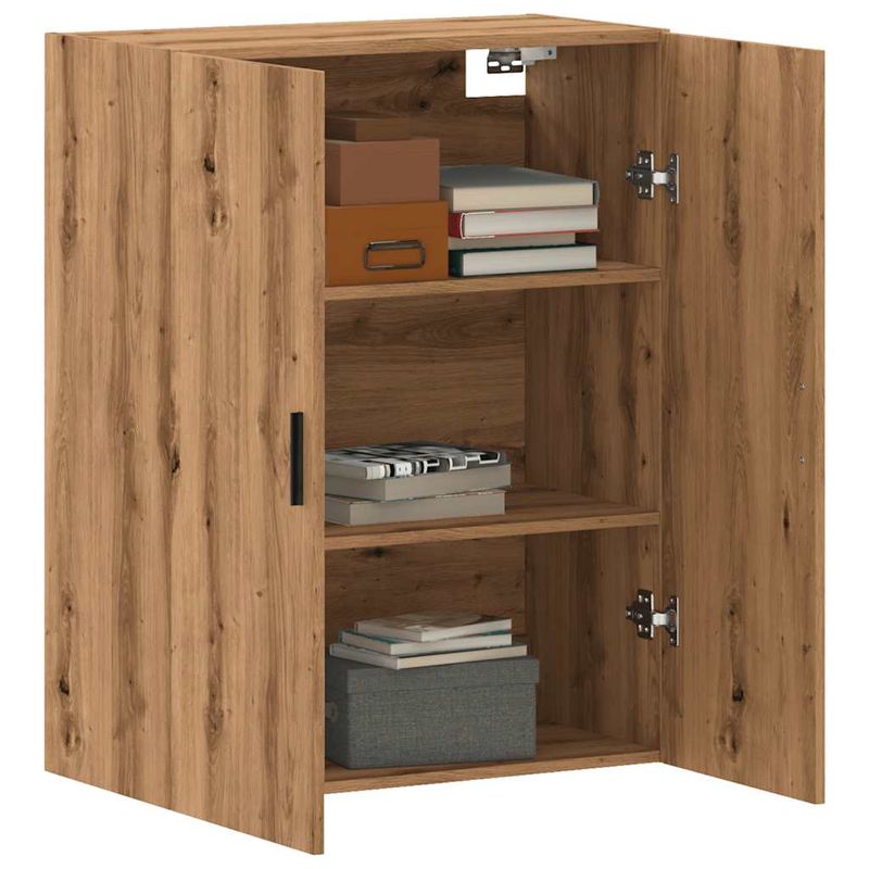 Casa si Gradina - Mobilier - Comode si corpuri - Comode - Dulap montat pe perete, stejar artizanal, 69,5x34x90 cm - Infinity.ro