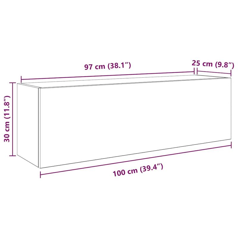 Casa si Gradina - Mobilier - Mobilier baie - Corpuri baie - Dulap de perete de baie, alb, 100x25x30 cm, lemn prelucrat - Infinity.ro