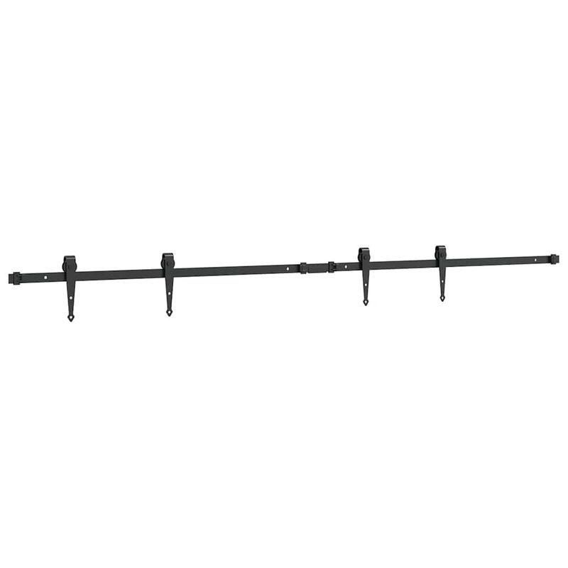 Casa si Gradina - Constructii - Usi interior, exterior si garaj - Accesorii usi - Set usi glisante pentru dulap 183 cm otel carbon - Infinity.ro