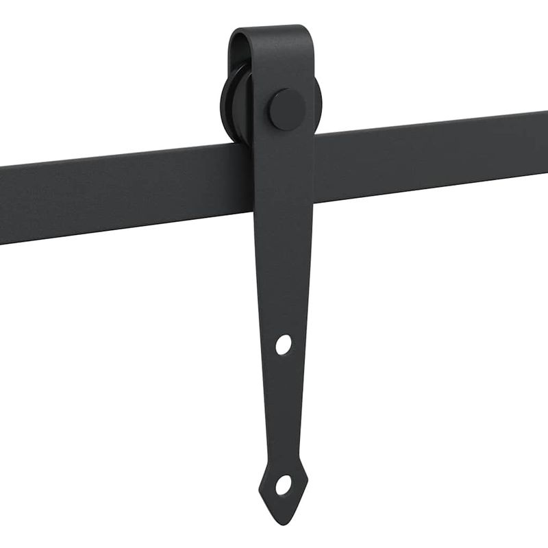 Casa si Gradina - Constructii - Usi interior, exterior si garaj - Accesorii usi - Set usi glisante pentru dulap 183 cm otel carbon - Infinity.ro
