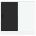 Casa si Gradina - Mobilier - Comode si corpuri - Corpuri bucatarie - Dulap de baza pentru chiuveta din lemn negru prelucrat - Infinity.ro