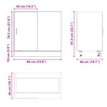 Casa si Gradina - Mobilier - Comode si corpuri - Corpuri bucatarie - Dulap de baza pentru chiuveta din lemn negru prelucrat - Infinity.ro