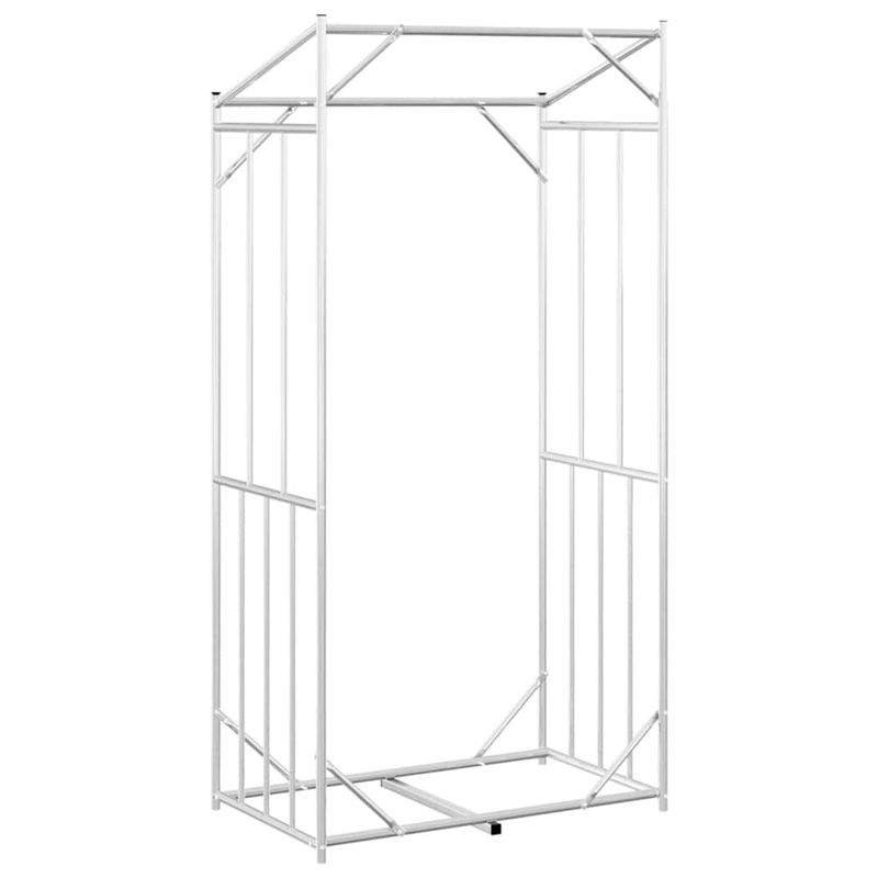 Casa si Gradina - Termice - Sobe, Seminee si accesorii - Accesorii seminee si sobe - Suport pentru lemne de foc cu capac de ploaie Otel galvanizat - Infinity.ro