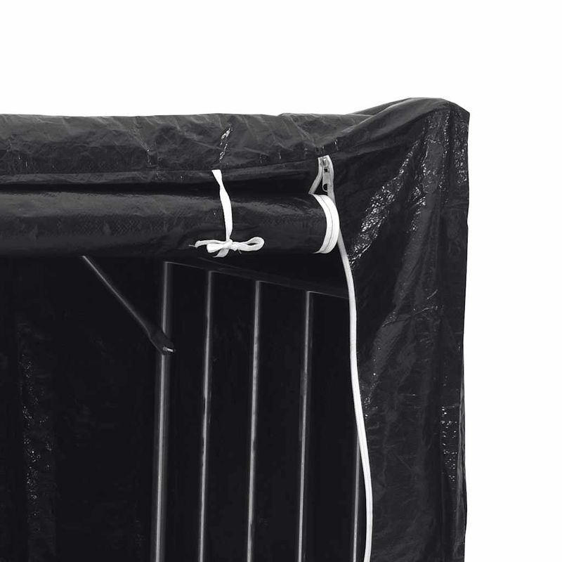 Casa si Gradina - Termice - Sobe, Seminee si accesorii - Accesorii seminee si sobe - Suport pentru lemne de foc cu capac de ploaie Otel galvanizat - Infinity.ro