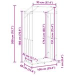 Casa si Gradina - Termice - Sobe, Seminee si accesorii - Accesorii seminee si sobe - Suport pentru lemne de foc cu capac de ploaie Otel galvanizat - Infinity.ro