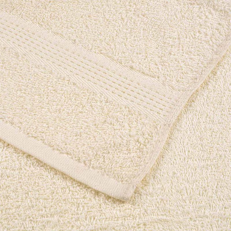 Casa si Gradina - Textile si covoare - Textile baie - Prosoape - Prosoape de baie 2 buc crem 100x150 cm 360 g/m² 100% bumbac - Infinity.ro
