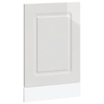 Electronice si Electrocasnice - Masini de spalat vase - Accesorii masini de spalat vase - Panou pentru masina de spalat vase alb lucios lemn prelucrat - Infinity.ro