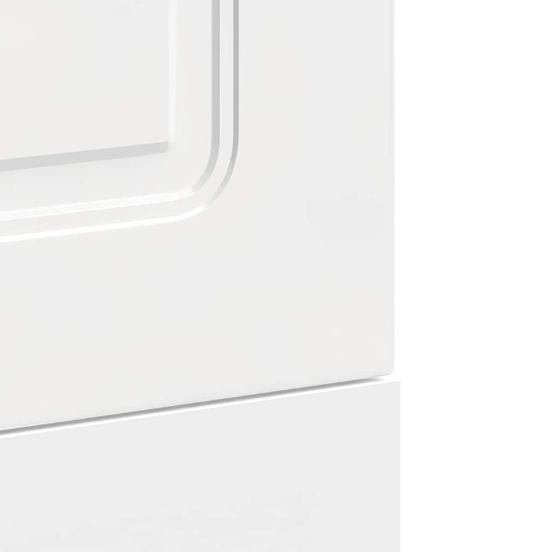 Electronice si Electrocasnice - Masini de spalat vase - Accesorii masini de spalat vase - Panou pentru masina de spalat vase alb lucios lemn prelucrat - Infinity.ro