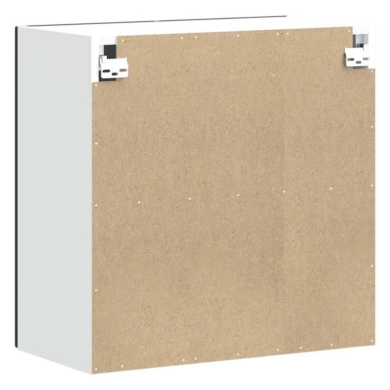 Casa si Gradina - Mobilier - Comode si corpuri - Corpuri bucatarie - Dulap de bucatarie „Kalmar” lemn prelucrat negru, model 1x dulap de perete (2 uși), mărime 60x31x60 cm - Infinity.ro