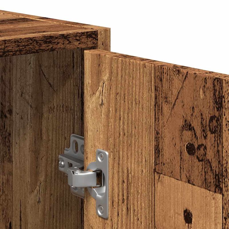 Casa si Gradina - Mobilier - Mobilier baie - Comode baie - Dulap de baie cu oglinda Lemn vechi Lemn prelucrat - Infinity.ro