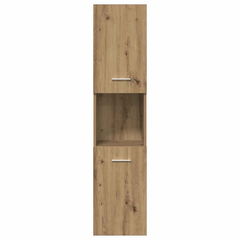 Casa si Gradina - Mobilier - Seturi de mobilier - Seturi baie - Set mobilier de baie, 3 piese, stejar artizanal, lemn prelucrat - Infinity.ro