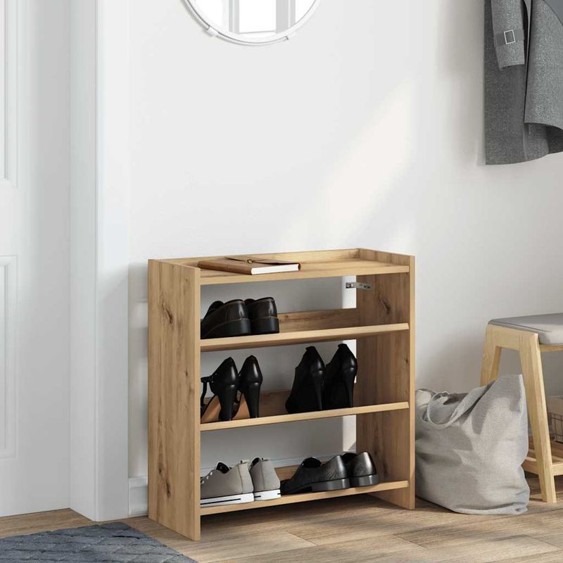 Casa si Gradina - Mobilier - Organizare si depozitare - Organizator incaltaminte - Pantofar, stejar artizanal, 60x25x62 cm lemn prelucrat - Infinity.ro