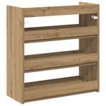 Casa si Gradina - Mobilier - Organizare si depozitare - Organizator incaltaminte - Pantofar, stejar artizanal, 60x25x62 cm lemn prelucrat - Infinity.ro